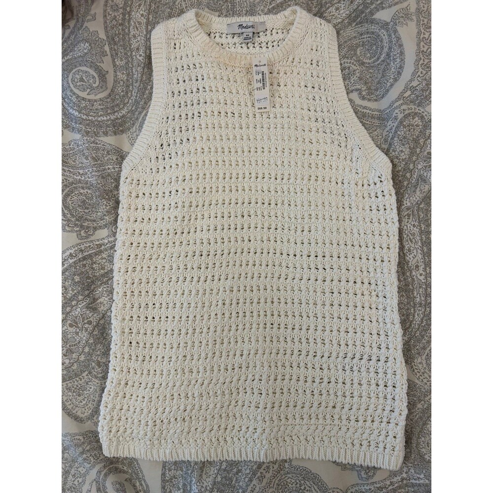 NWT XS Madewell Sweater tank